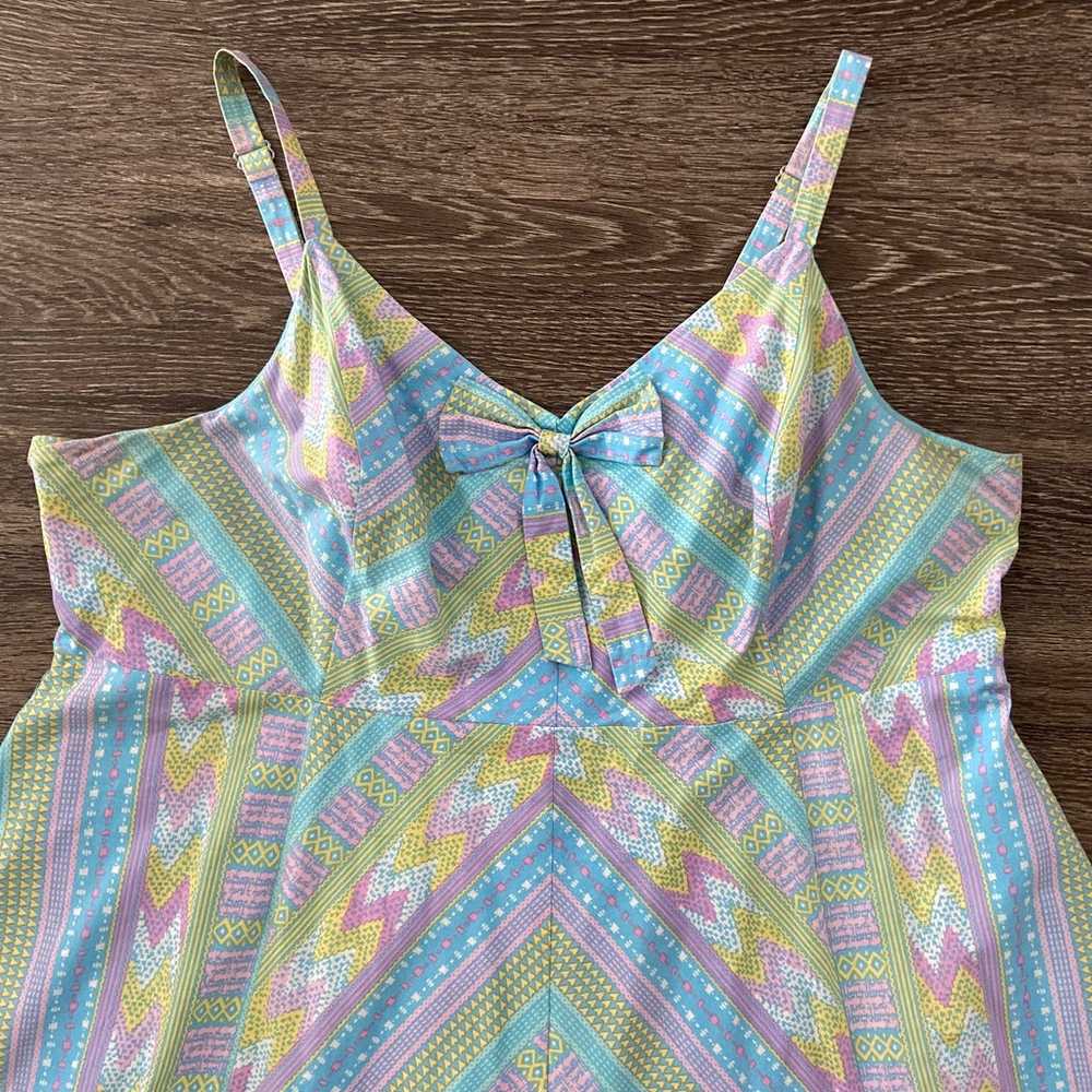 ModCloth Yours to Adore Pastel Geometric Dress Pl… - image 5