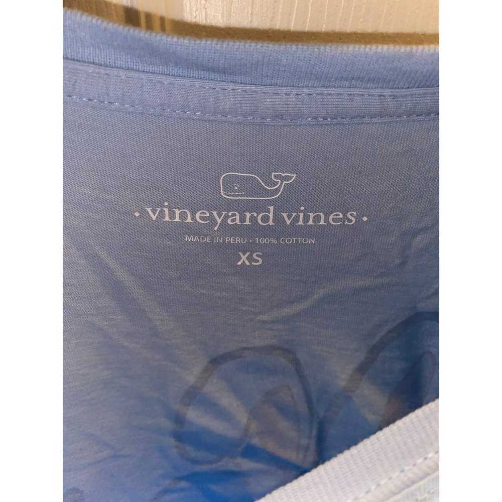 Vineyard Vines Happy Easter Light Blue Long Sleev… - image 4