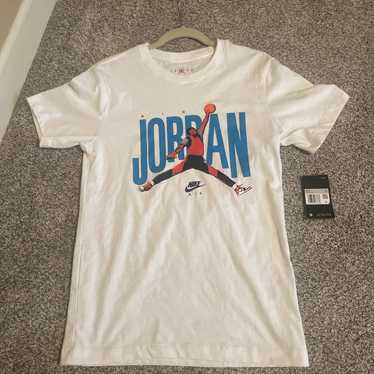 Nike Air Jordan White T-shirt - image 1