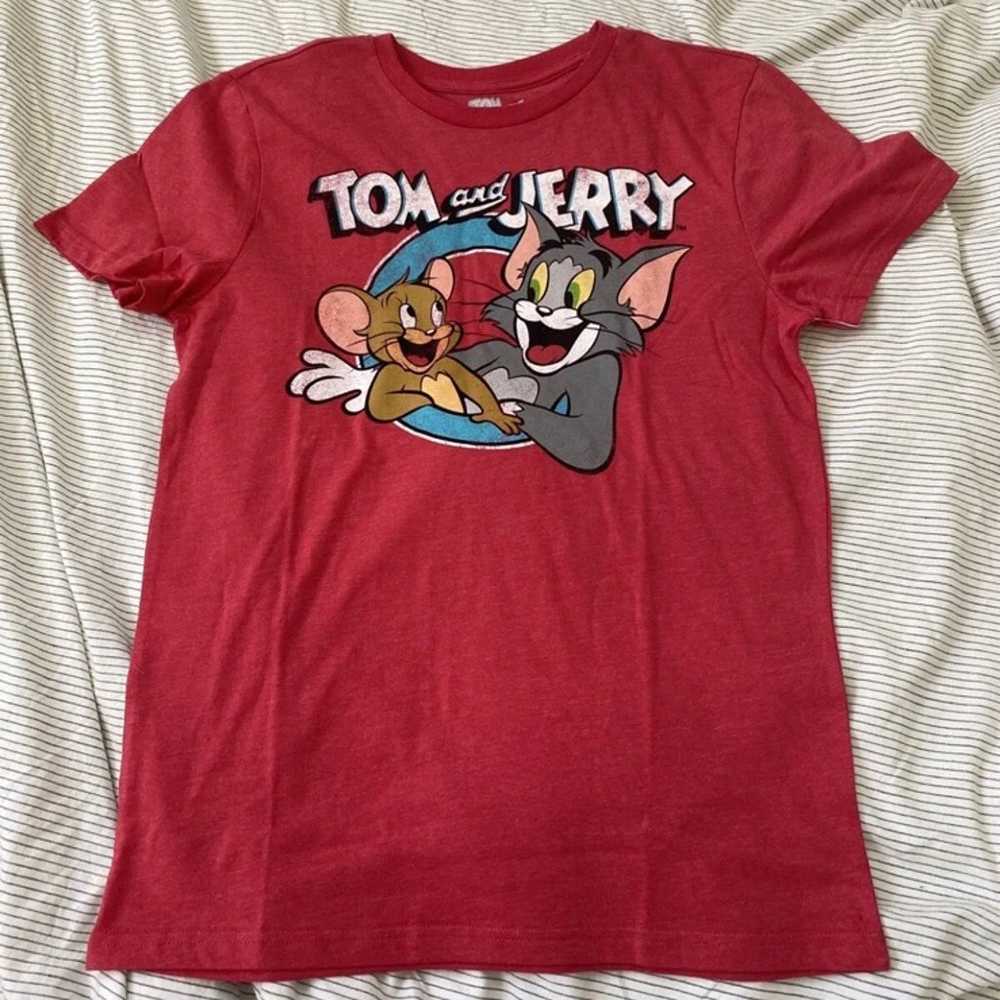 Tom and Jerry Cartoon Cat & Mouse Men's Vintage L… - image 1