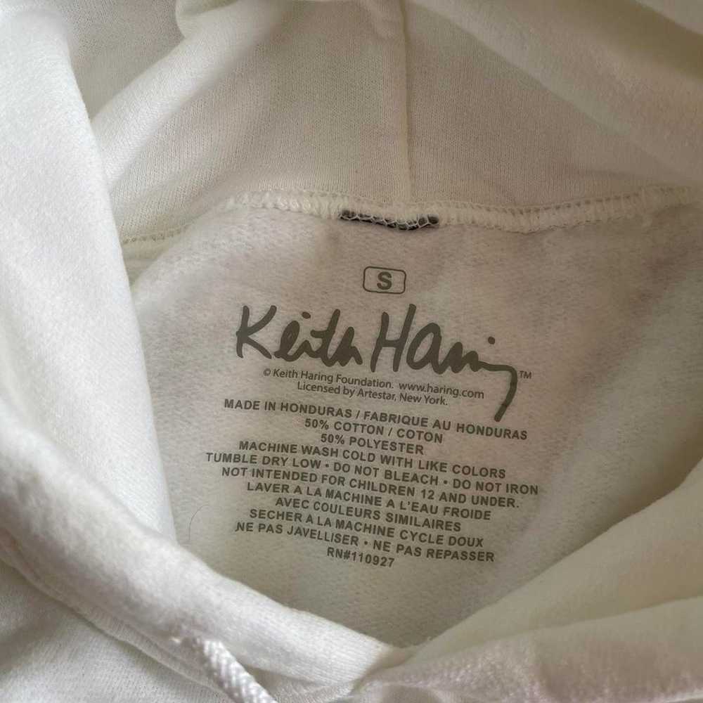 KEITH HARING white hoodie - image 4
