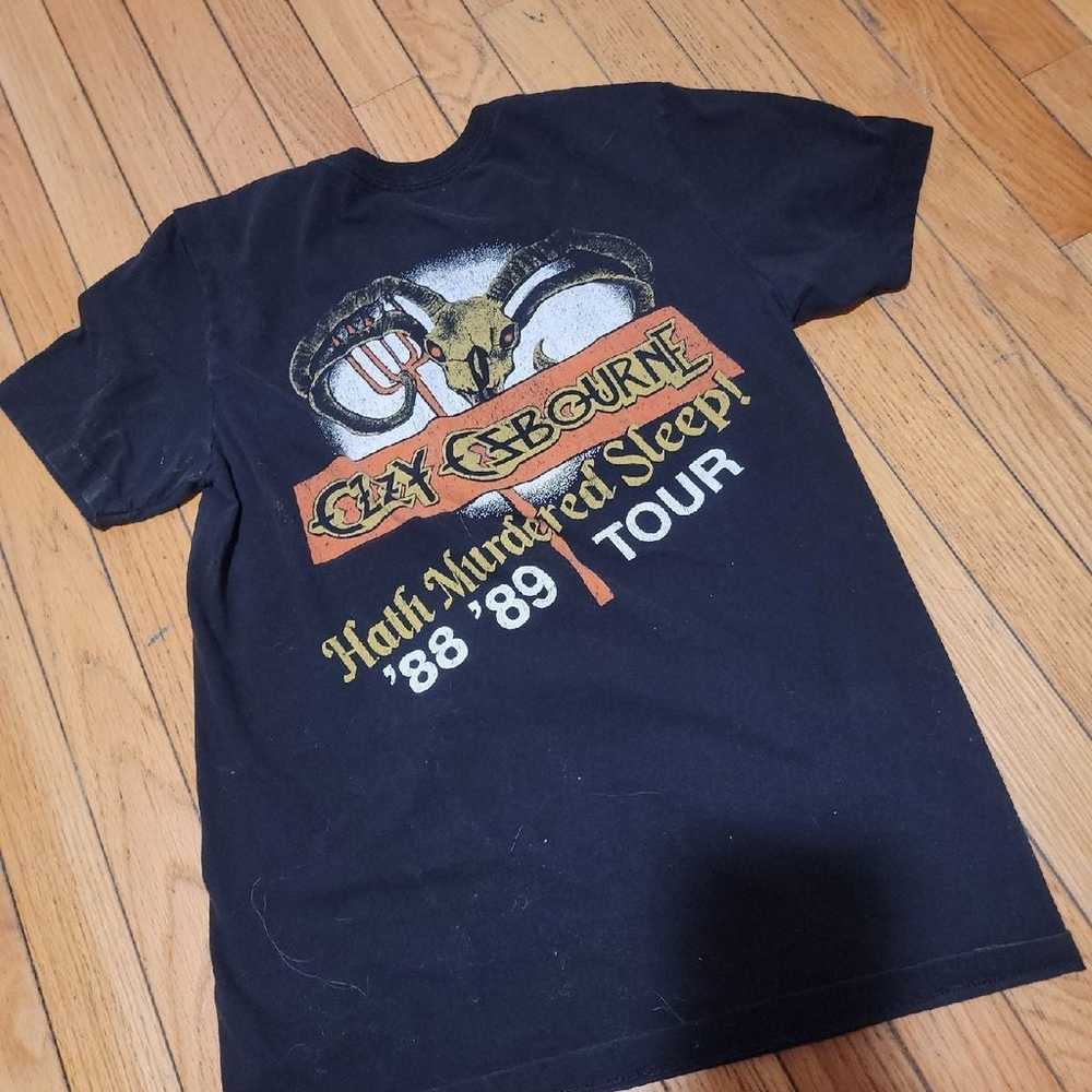 ozzy osbourne 88/89 Tour tshirt - image 4