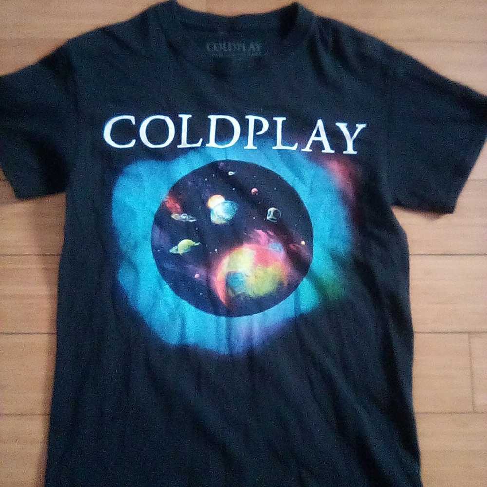 Coldplay Music of Spheres Tour Graphic Band T Shi… - image 1