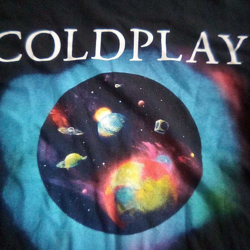 Coldplay Music of Spheres Tour Graphic Band T Shi… - image 2
