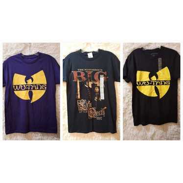 Lot of 3 NEW ADULT Unisex WuTang Biggie BIG Size … - image 1