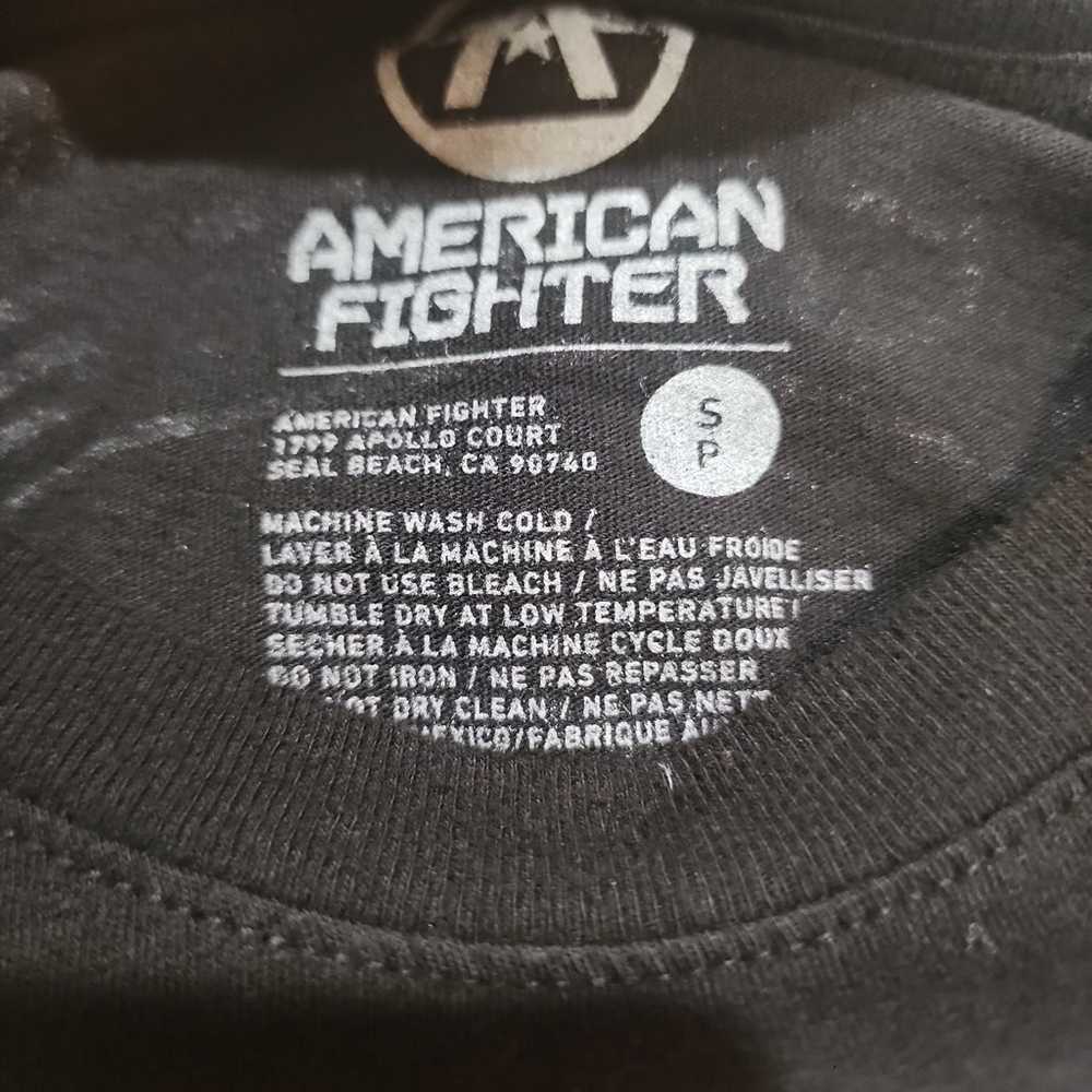 American fighter shirt men's s great condition nu… - image 6