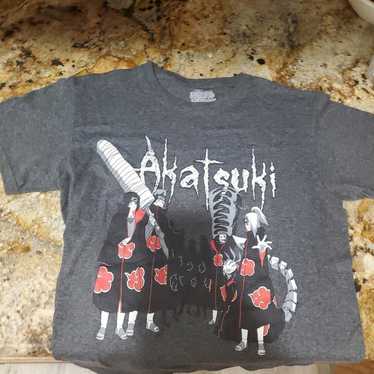 Naruto Shippuden Akatsuki Clan Anime Adult T-Shir… - image 1