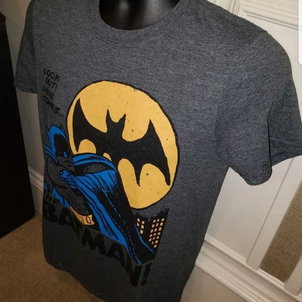 BATMAN Dark Knight Men's Graphic T-Shirt size S - image 3