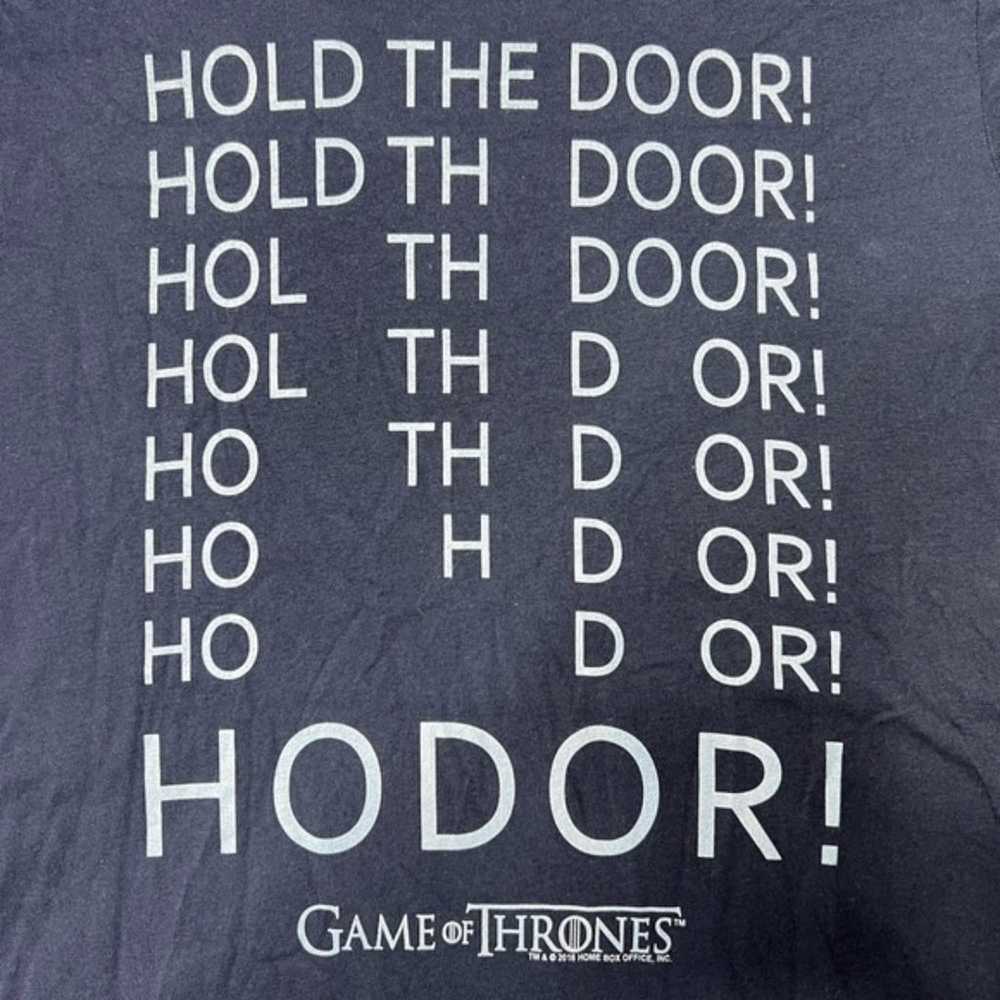 NWOT Hodor Hold the Door Game of Thrones Graphic … - image 3