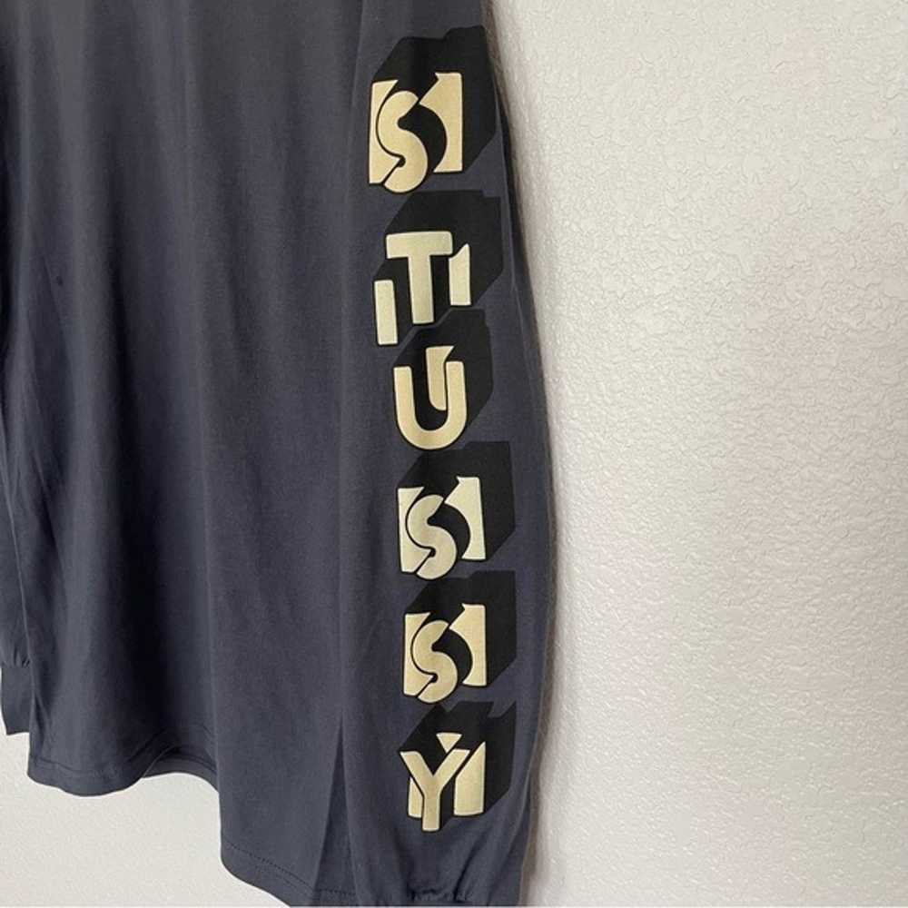 NEW STUSSY LS GRAPHIC TEE SZ SMALL - image 2