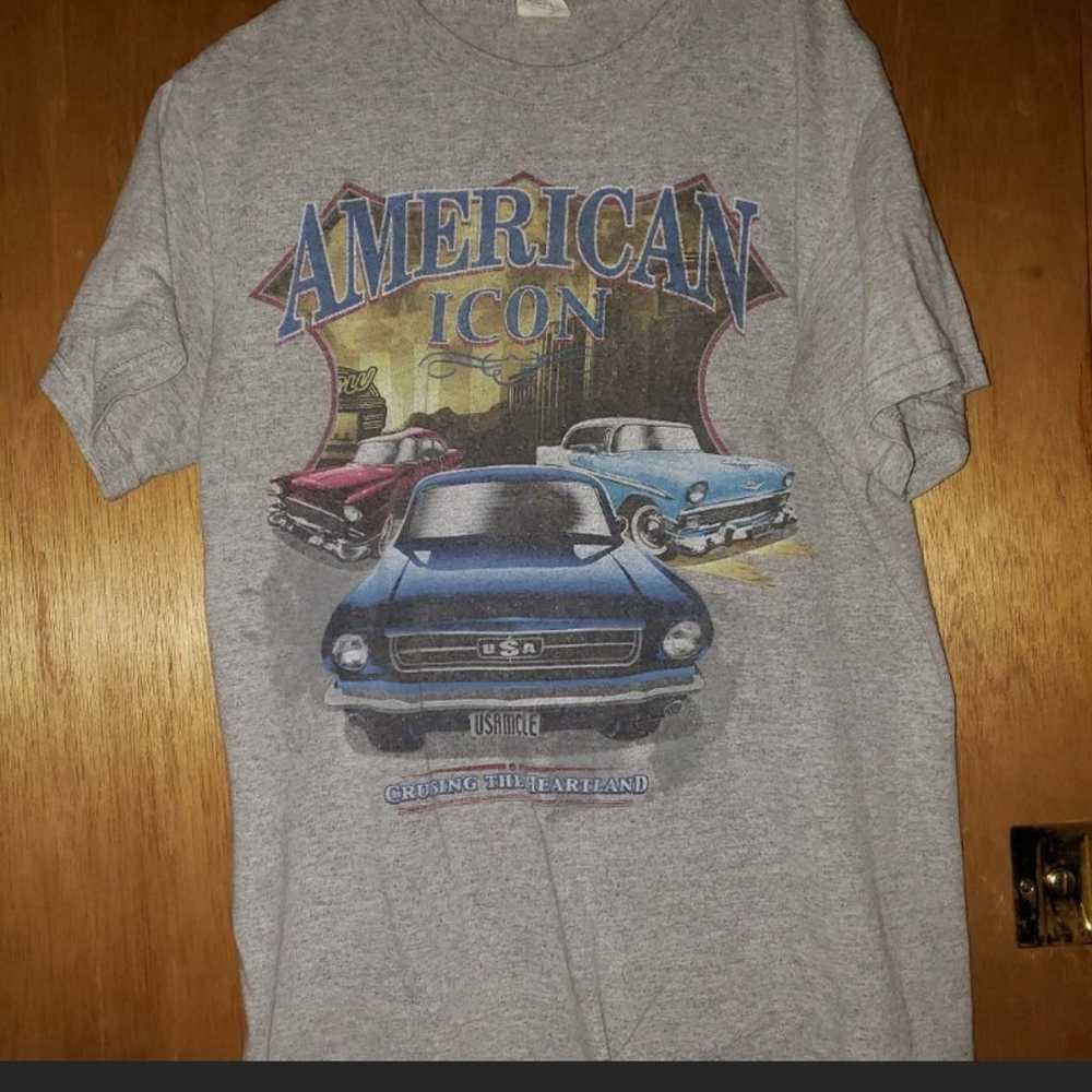 Vintage Racing Car Shirt - image 2