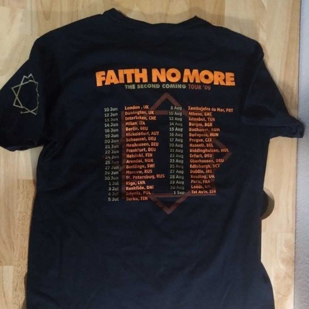 Faith No More The Second Coming 2009 Tour T-Shirt - image 4