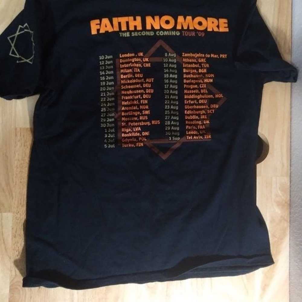 Faith No More The Second Coming 2009 Tour T-Shirt - image 5