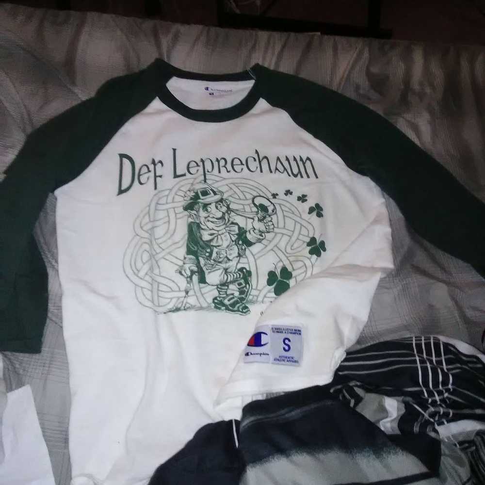 Champion Baseball shirt Def Leprechaun - image 1