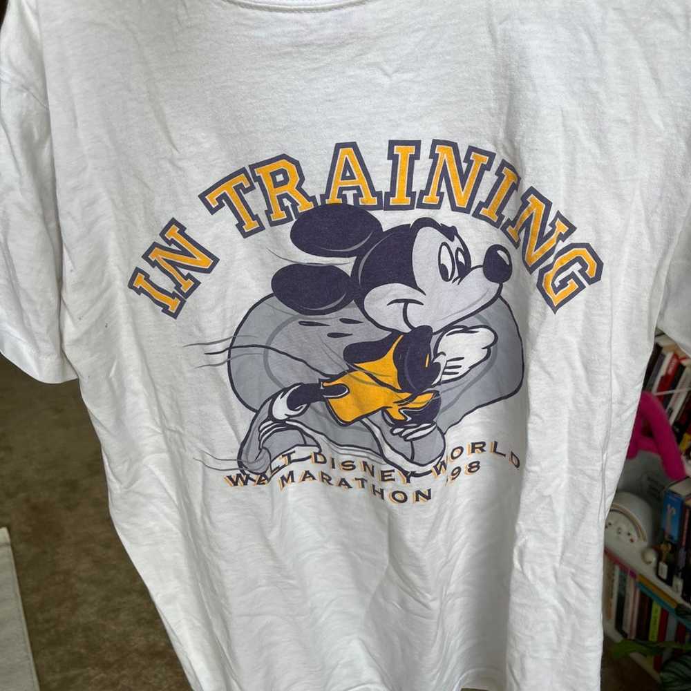 Vintage RunDisney Marathon Training tee - image 1