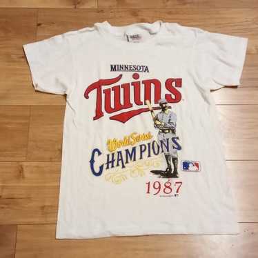 Vintage Minnesota Twins 1987 World Series T-Shirt… - image 1