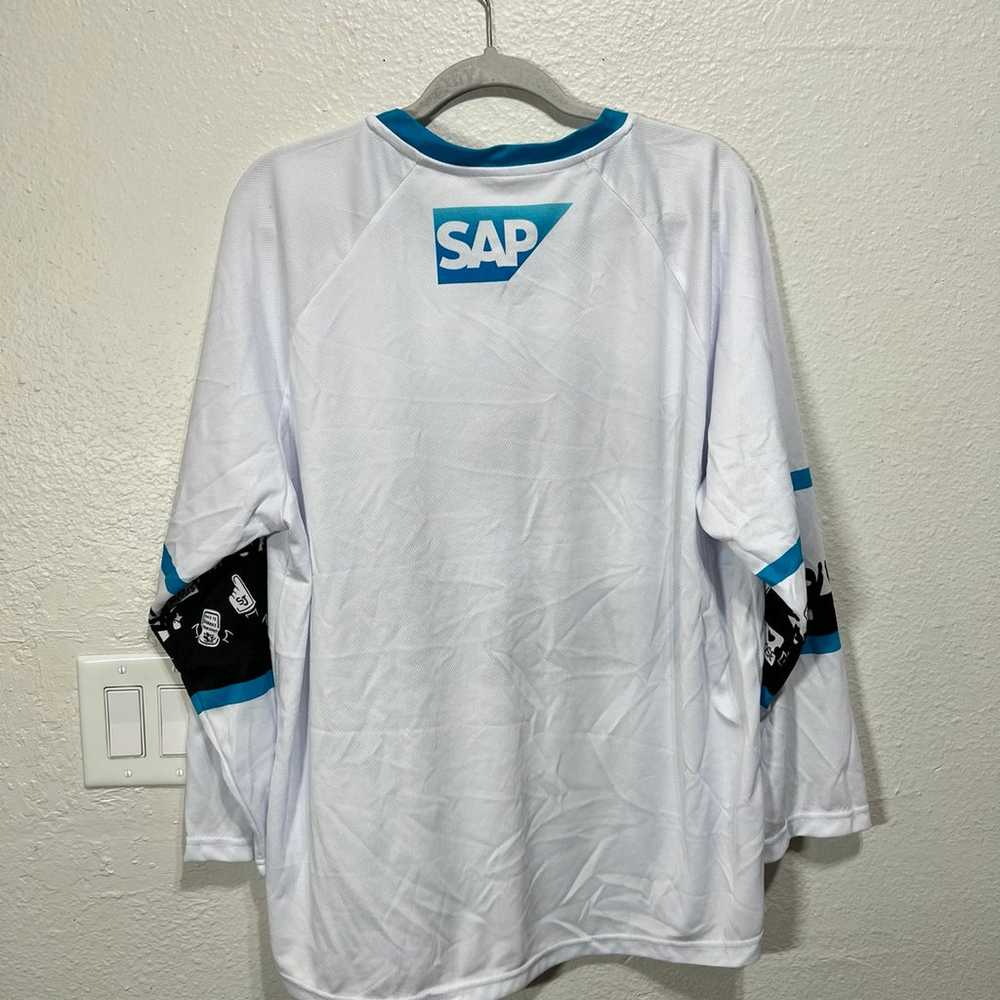 San Jose SJ Sharks Teal Together NHL Hockey Jerse… - image 2