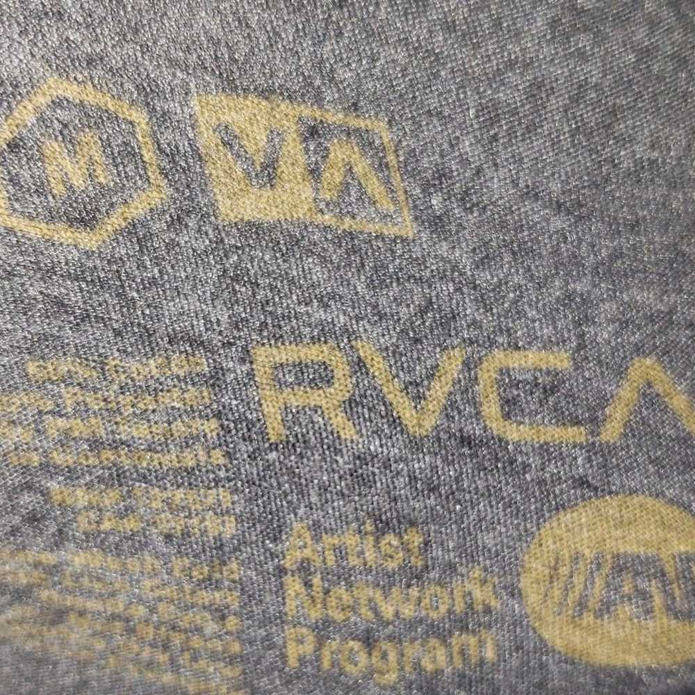 RVCA VA Logo Men's Graphic T-Shirt size M - image 3