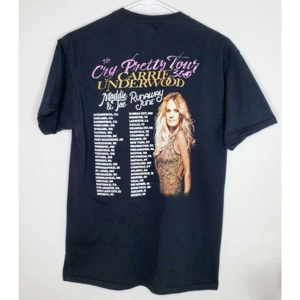 Carrie Underwood T Shirt The “Cry Pretty” Tour 36… - image 2