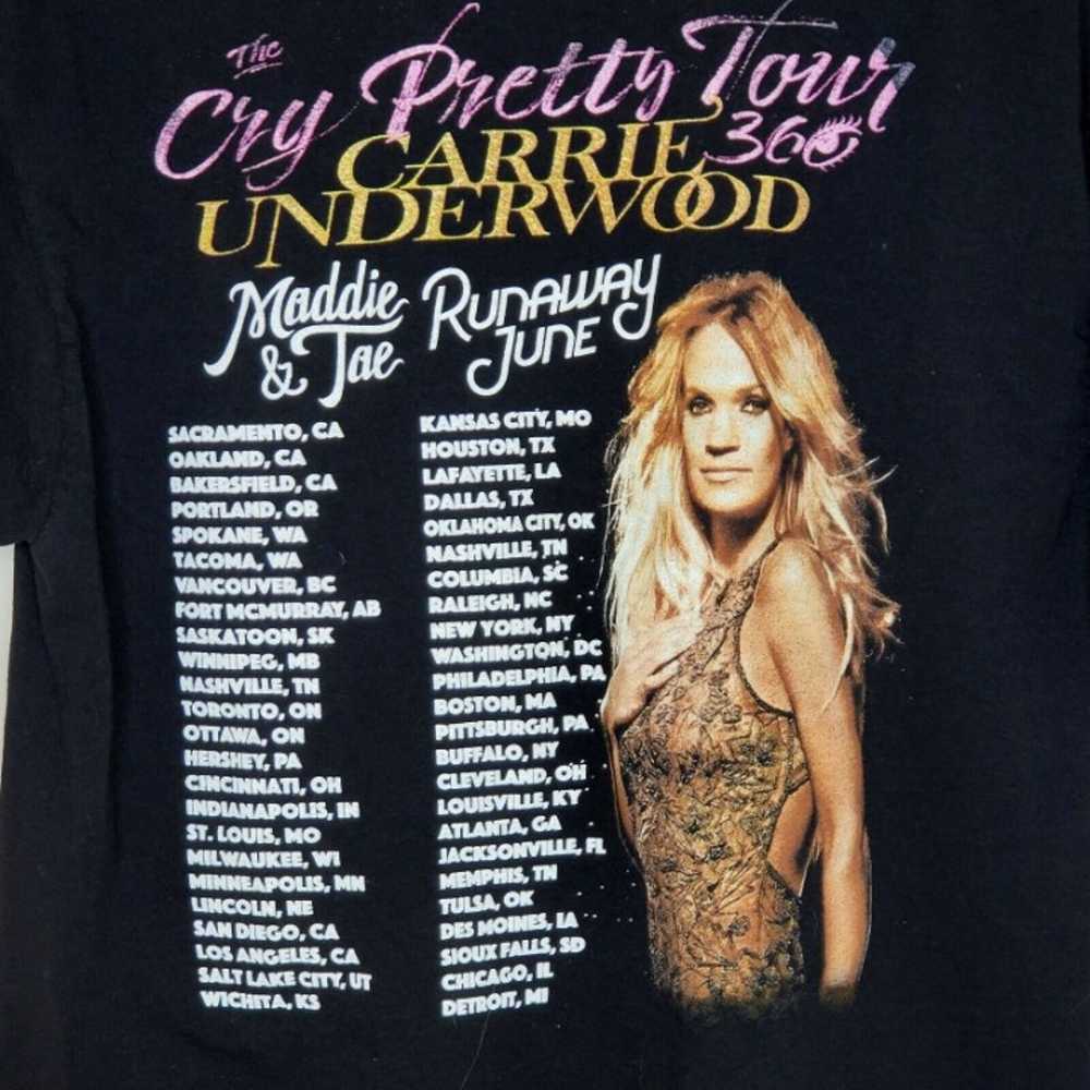Carrie Underwood T Shirt The “Cry Pretty” Tour 36… - image 4