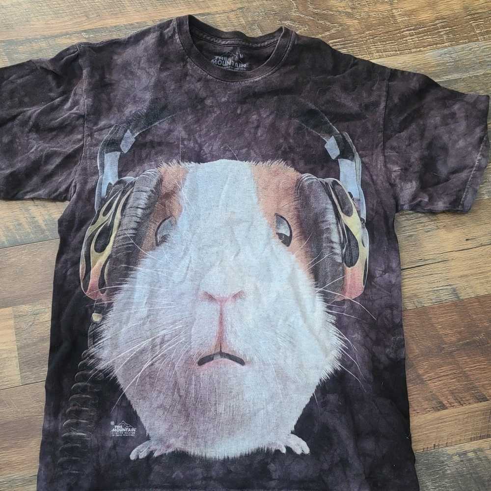 The Mountain T Shirt Medium Gerbil Hamster Headph… - image 1