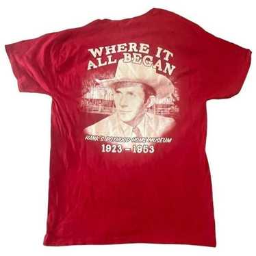 Hank Williams Sr. Museum T-Shirt Medium