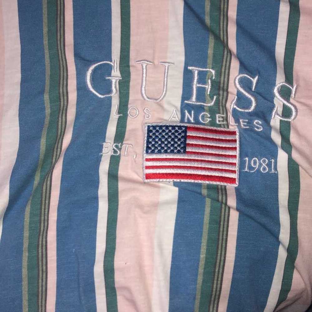 GUESS striped shirt - image 4