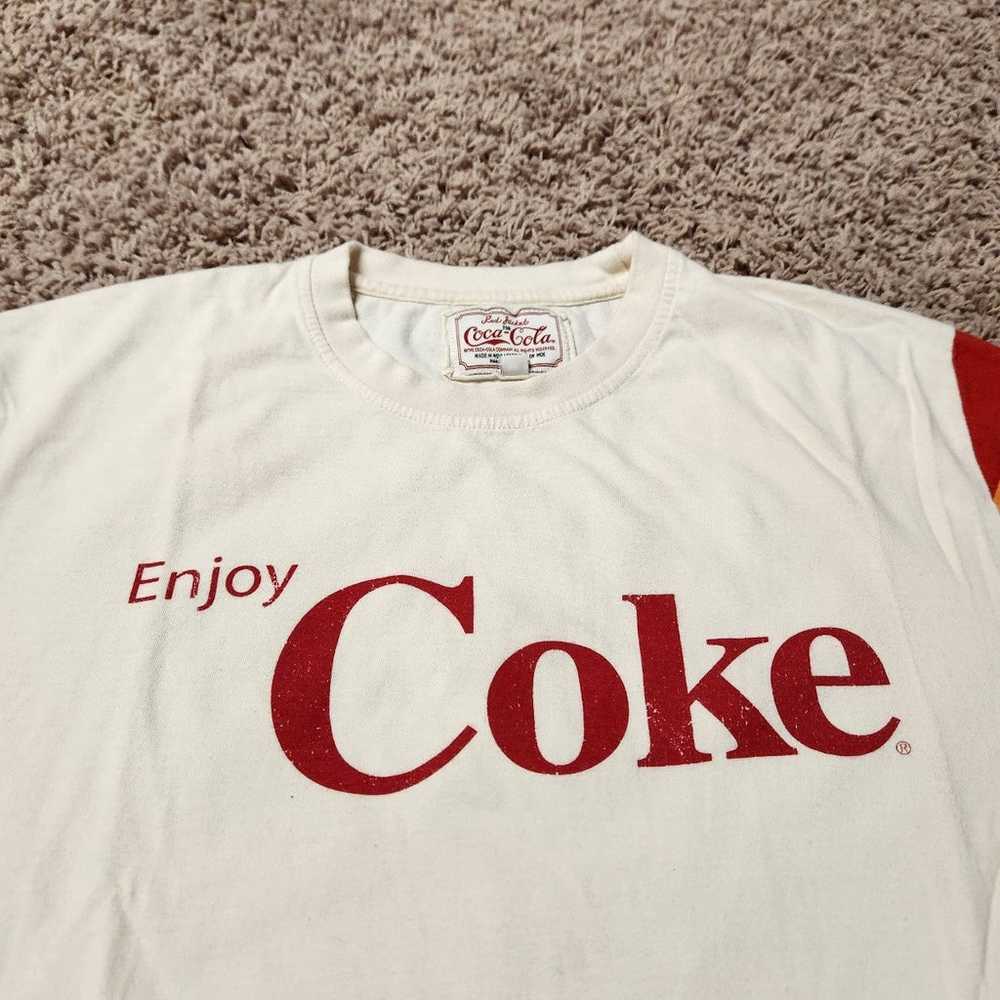 Coca-Cola retro shirt, size medium - image 3