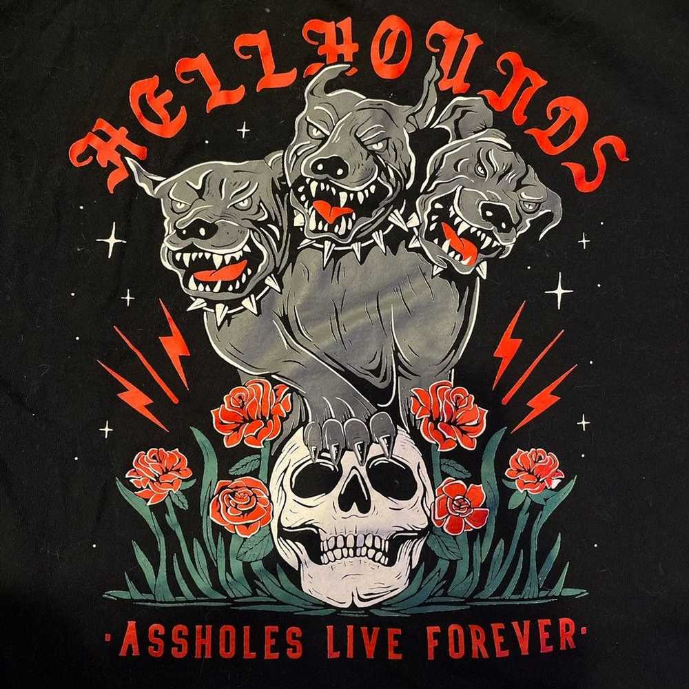 Assholes Live Forever “Hell Hounds T-Shirt” - image 2