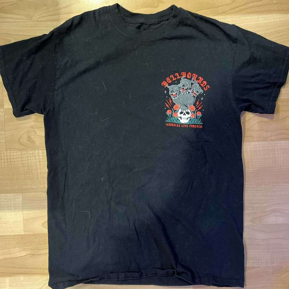 Assholes Live Forever “Hell Hounds T-Shirt” - image 3