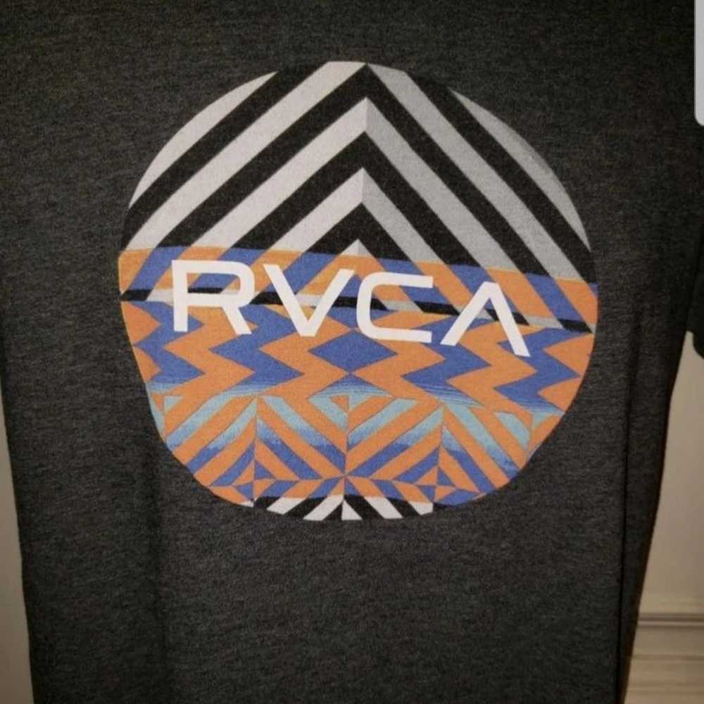 RVCA VA Logo Men's Graphic T-Shirt size M - image 2