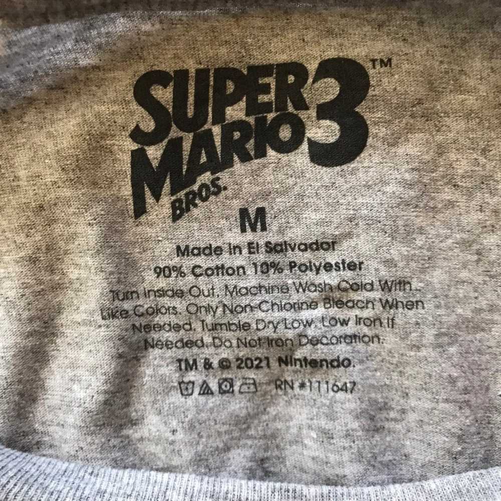 NWOT Super Mario Bros 3 '90s SS Tee - image 3