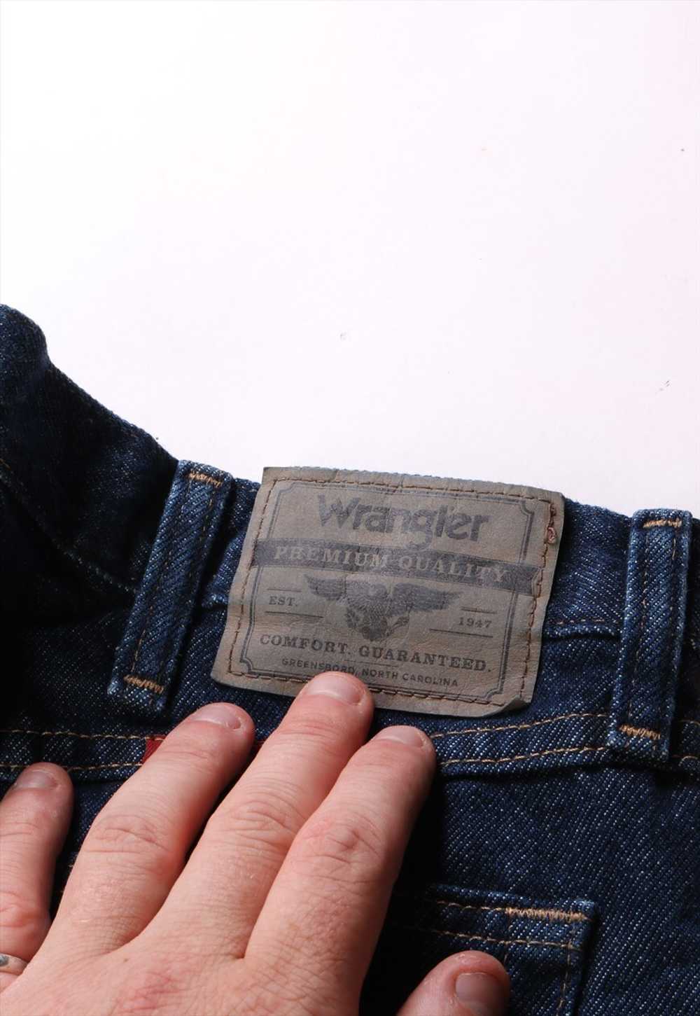 Vintage 90's Wrangler Jeans / Pants Denim Baggy N… - image 3