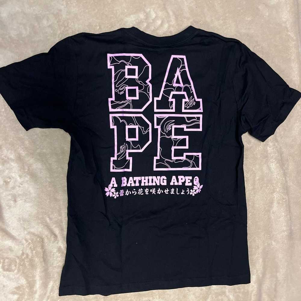 Black Bape Sakura T shirt - image 2