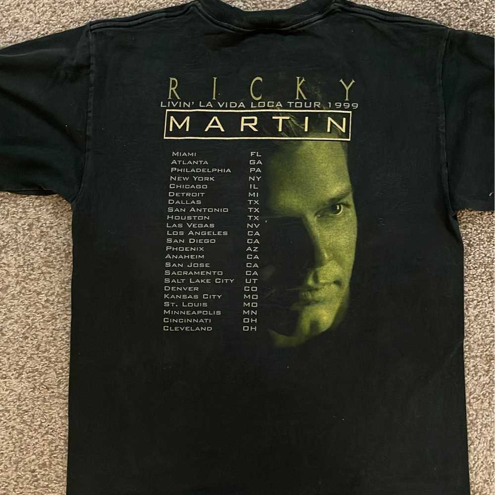 Ricky Martin Tour Shirt - image 6