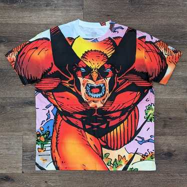 Bait x Marvel Comics Jim Lee X-Men Cyclops All-Over Print T-Shirt