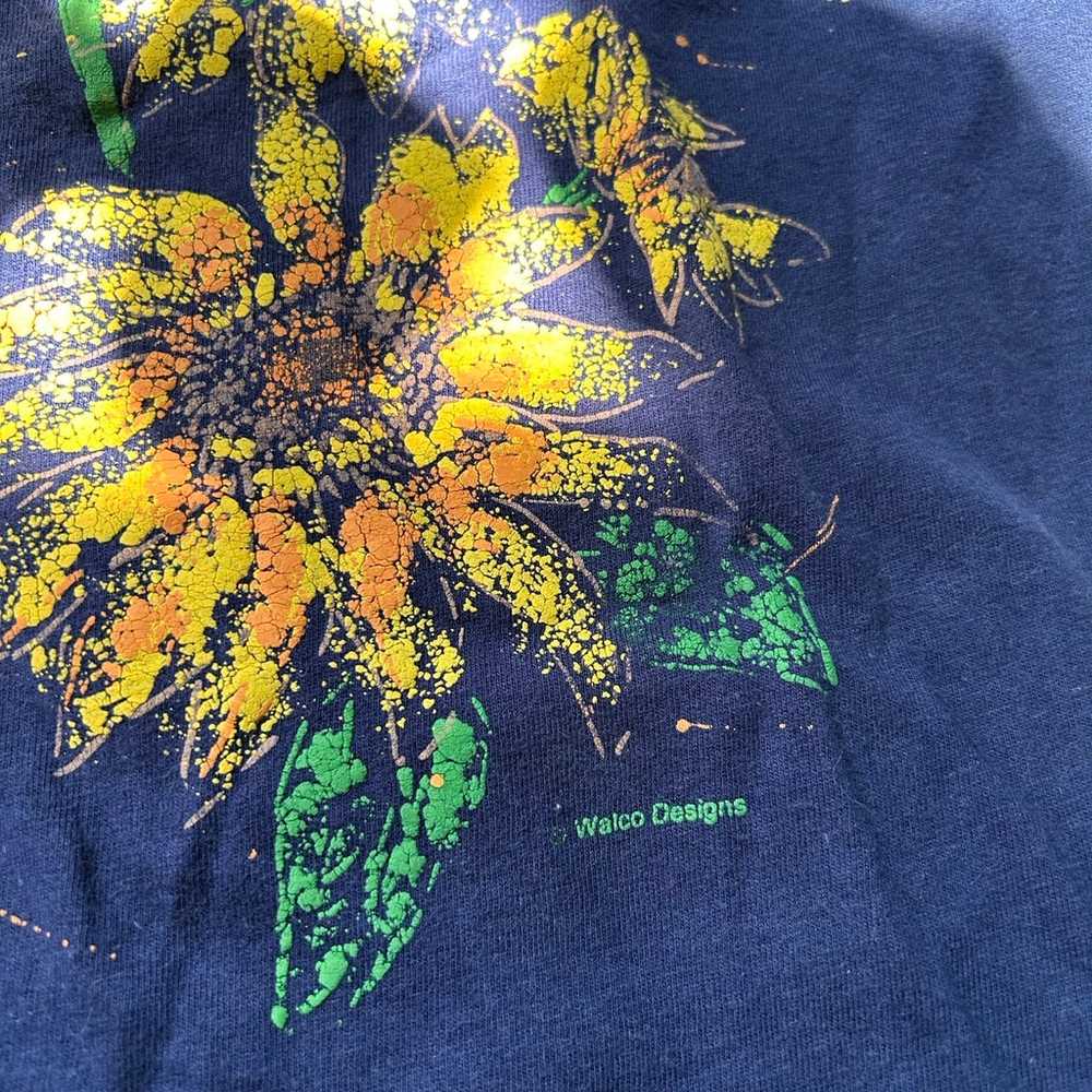 Vintage Sunflower Shirt - image 3