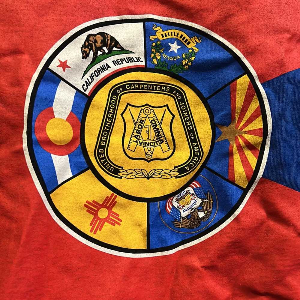 Colorado Carpenters Brotherhood Union Shirt - image 5