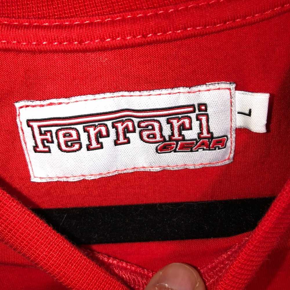 ferrari logo tshirt - image 3