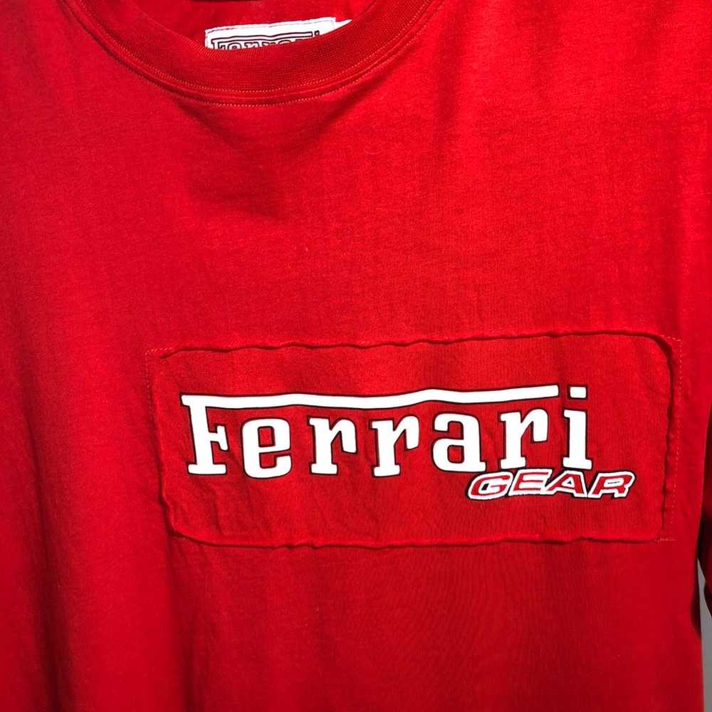 ferrari logo tshirt - image 5