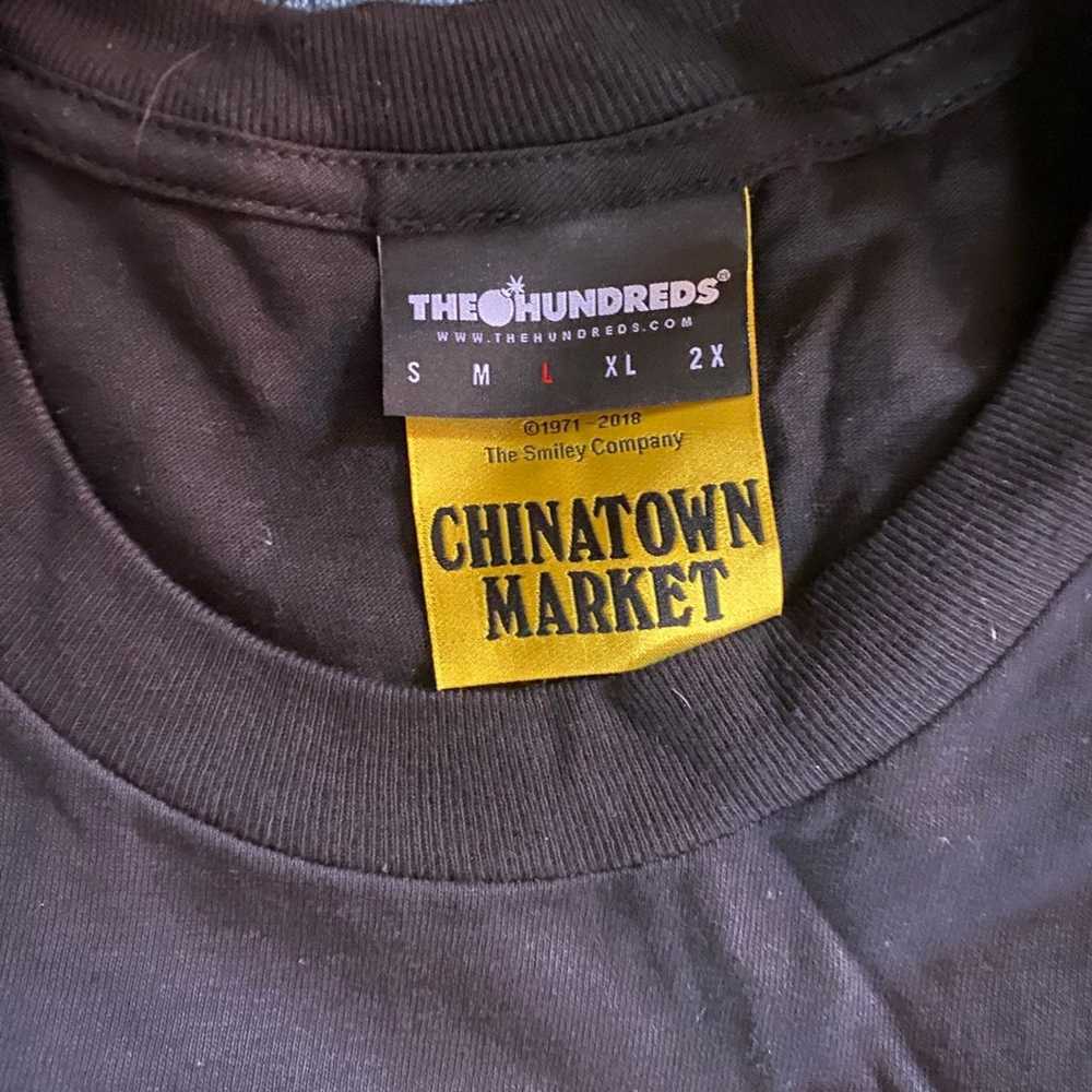 The Hundreds x Chinatown Market Long Sleeve Black - image 4