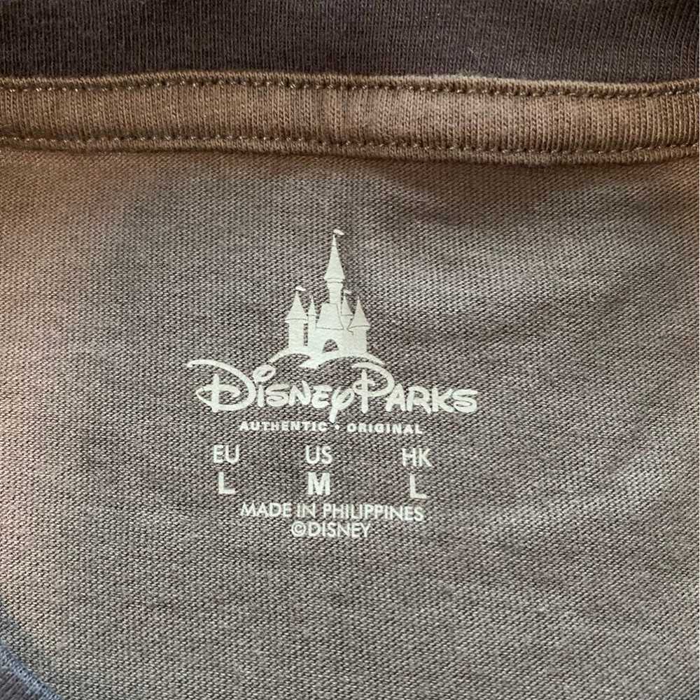 Disney Parks stamped embroidered T-Shirt - image 4