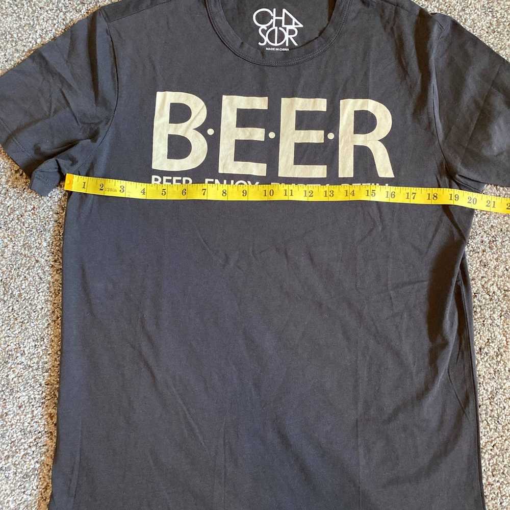 Chaser Men's "Beer" T-Shirt - Large - image 3