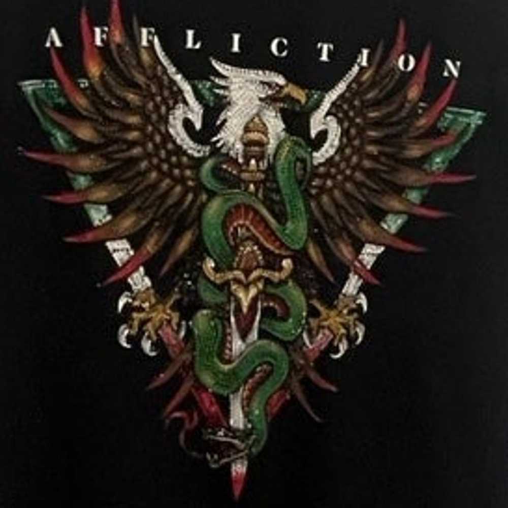 NWOT Rare Black Label T-Shirt AFFLICTION  size L - image 2
