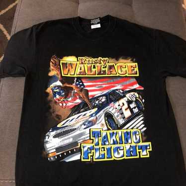 Vintage Nascar Rusty Wallace T-Shirt - image 1