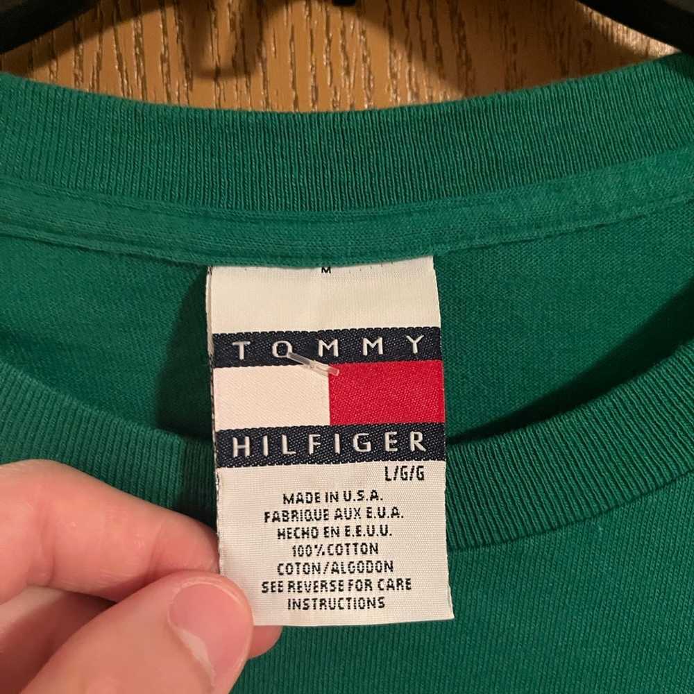 Vintage Tommy Hilfiger Logo T Shirt - image 2