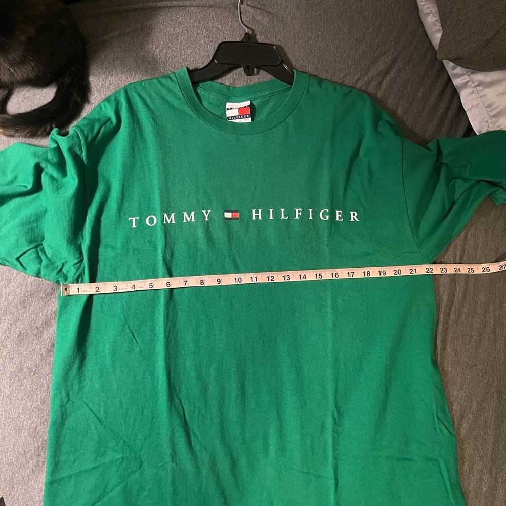 Vintage Tommy Hilfiger Logo T Shirt - image 5