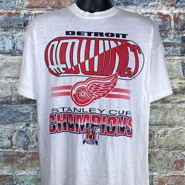 Vintage 90s True-Fan Sportswear NHL Detroit Red Wi