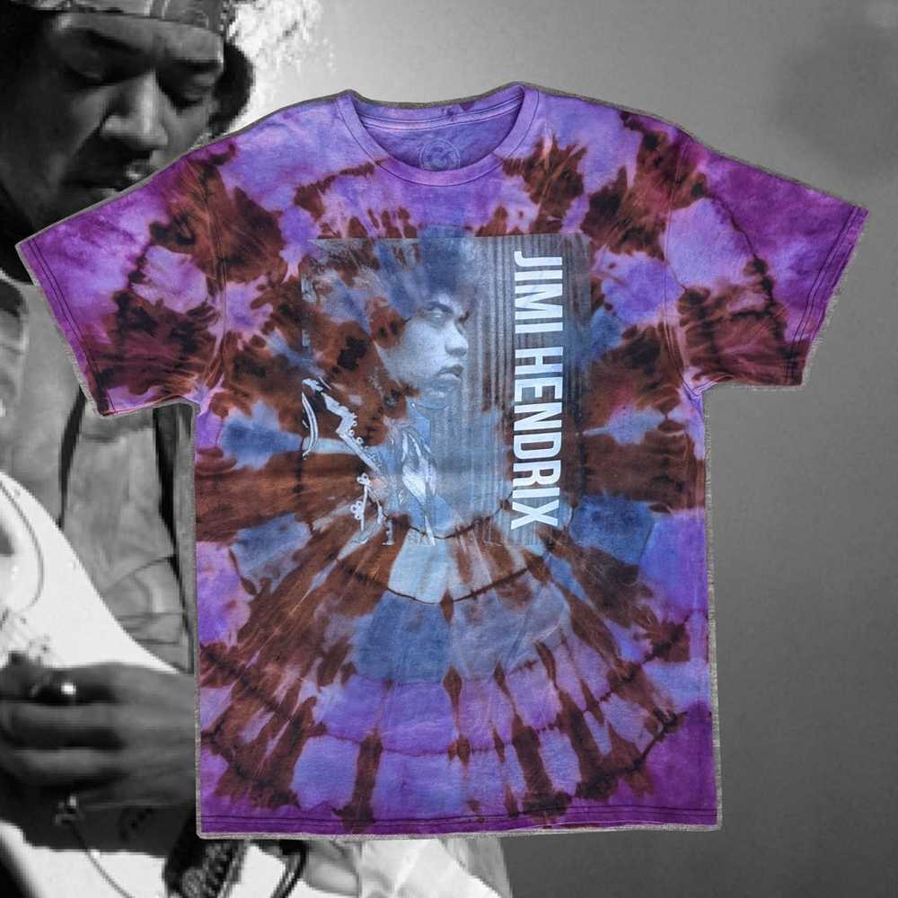 Jimi Hendrix tie-dye t-shirt - image 1