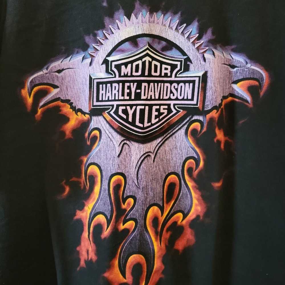 VINTAGE 90'S Harley-Davidson TShirt - image 2